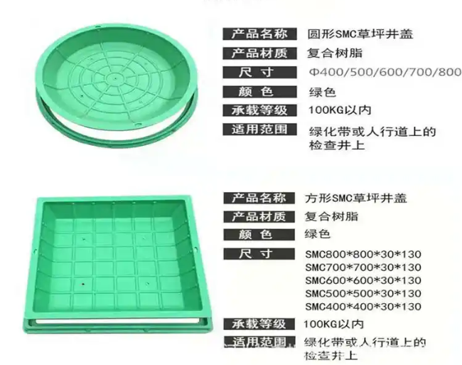 东阳树脂复合种植井盖展示